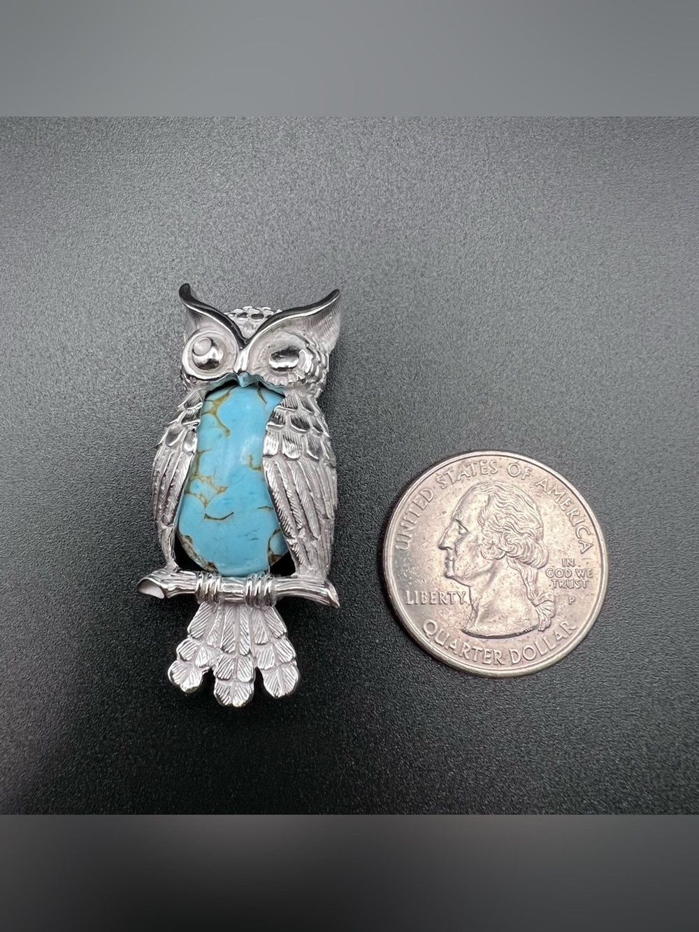 BEAUCRAFT Sterling Silver Owl - Picture 4 of 4